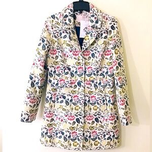 Gal Meets Glam Multicolor Trench Coat NWT
